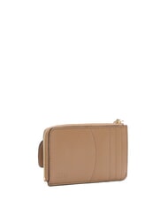 FURLA SFERA SOFT Porte-cartes &agrave; rabat, en cuir caramel + dessert int. - Portefeuilles Femme - 4