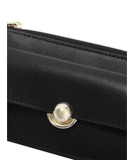FURLA SFERA SOFT Porte-cartes &agrave; rabat, en cuir Noir - Portefeuilles Femme - 4
