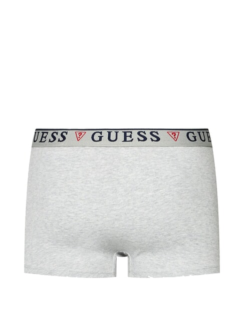 BRIAN HERO 3 paires de boxers tons gris, noir et bleu - Slip homme