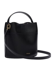 FURLA AMELIA Petit sac seau, &agrave; main Noir - Sacs pour Femme - 2