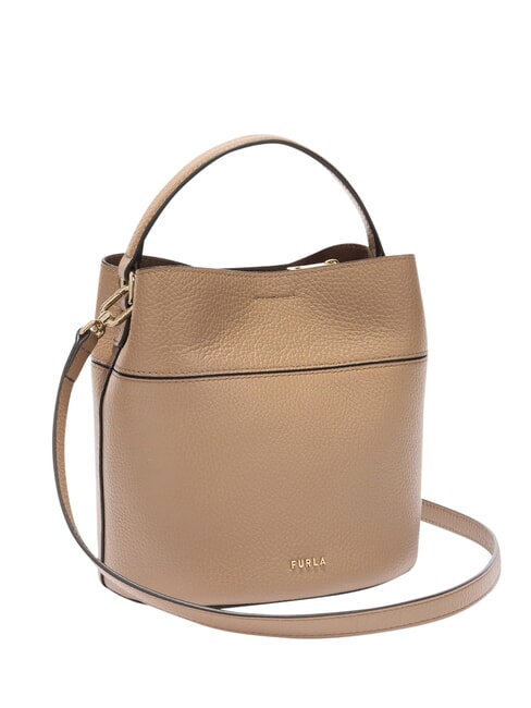 AMELIA Petit sac seau, &agrave; main caramel au beurre - Sacs pour Femme