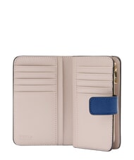 FURLA CAMELIA Portefeuille femme en cuir indigo+corolle int. - Portefeuilles Femme - 3