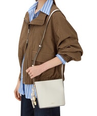 FURLA ROXIE Sac seau bandouli&egrave;re en cuir Ares CR&Egrave;ME - Sacs pour Femme - 2