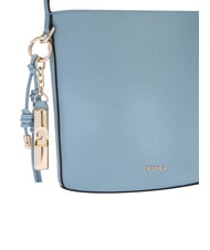 FURLA ROXIE Sac seau bandouli&egrave;re en cuir Ares papier de sucre - Sacs pour Femme - 6