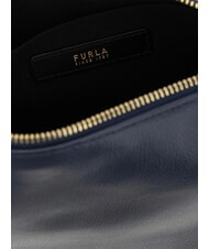 FURLA TONIE Petit sac en cuir avec bandouli&egrave;re m&eacute;diterran&eacute;en - Sacs pour Femme - 4