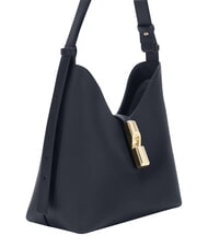 FURLA GOCCIA Sac bandouli&egrave;re en cuir bleu encre - Sacs pour Femme - 5