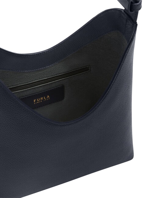 GOCCIA Sac bandouli&egrave;re en cuir bleu encre - Sacs pour Femme