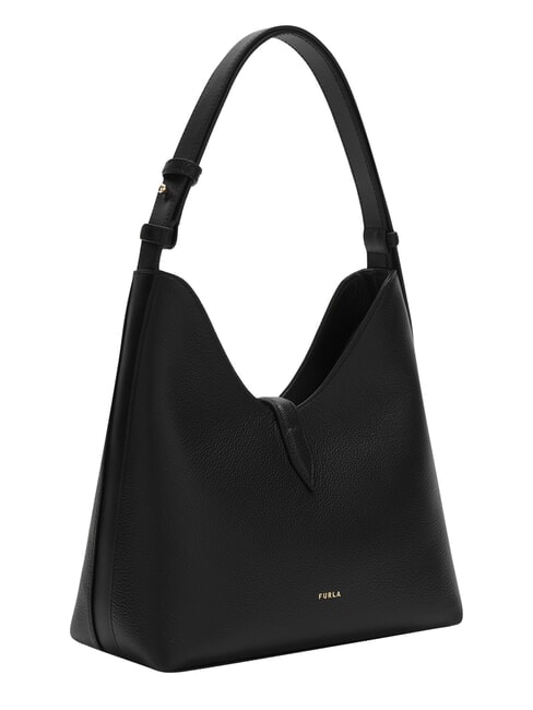 GOCCIA Sac bandouli&egrave;re en cuir Noir - Sacs pour Femme