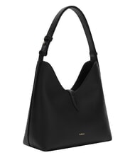 FURLA GOCCIA Sac bandouli&egrave;re en cuir Noir - Sacs pour Femme - 6