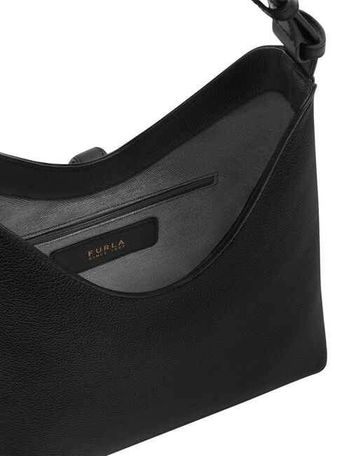 GOCCIA Sac bandouli&egrave;re en cuir Noir - Sacs pour Femme