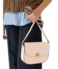 FURLA MOONLIGHT Mini sac &agrave; bandouli&egrave;re rose poudr&eacute; - Sacs pour Femme - 3