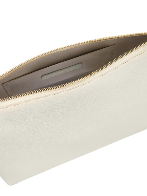 DEBBY Sac bandouli&egrave;re en cuir cr&egrave;me + brandy - Sacs pour Femme