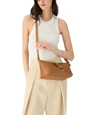 FURLA DEBBY Sac bandouli&egrave;re en cuir Brandy - Sacs pour Femme - 2