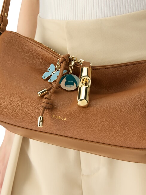 DEBBY Sac bandouli&egrave;re en cuir Brandy - Sacs pour Femme