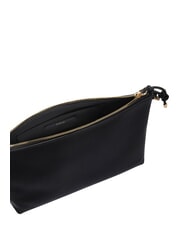 FURLA DEBBY Sac bandouli&egrave;re en cuir Noir - Sacs pour Femme - 3
