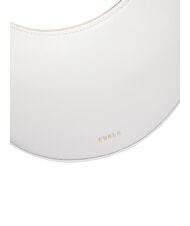 FURLA DELIZIA  Mini sac bandouli&egrave;re, en cuir talc - Sacs pour Femme - 4
