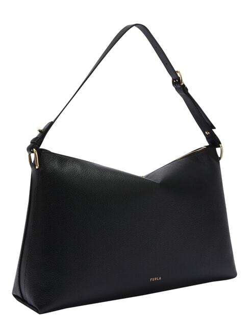 DEBBY Sac bandouli&egrave;re en cuir Noir - Sacs pour Femme