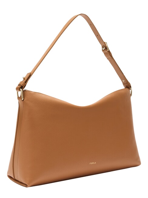 DEBBY Sac bandouli&egrave;re en cuir Brandy - Sacs pour Femme