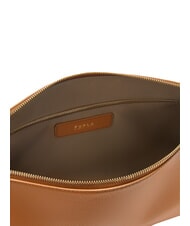 FURLA DEBBY Sac bandouli&egrave;re en cuir Brandy - Sacs pour Femme - 6