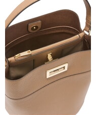 FURLA AMELIA Mini sac &agrave; main avec bandouli&egrave;re caramel au beurre - Sacs pour Femme - 5