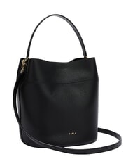 FURLA AMELIA Mini sac &agrave; main avec bandouli&egrave;re Noir - Sacs pour Femme - 3