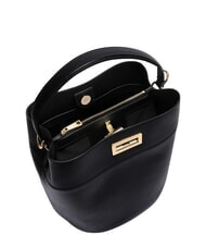 FURLA AMELIA Mini sac &agrave; main avec bandouli&egrave;re Noir - Sacs pour Femme - 4
