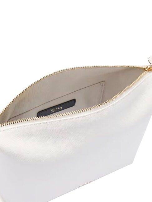 TONIE Petit sac en cuir avec bandouli&egrave;re talc - Sacs pour Femme