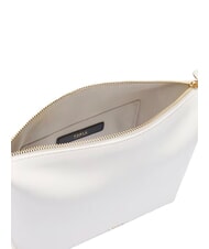 FURLA TONIE Petit sac en cuir avec bandouli&egrave;re talc - Sacs pour Femme - 4