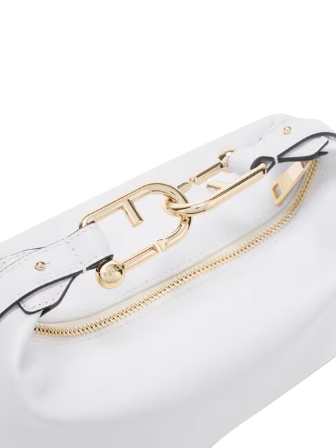 TONIE Petit sac en cuir avec bandouli&egrave;re talc - Sacs pour Femme