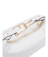 FURLA TONIE Petit sac en cuir avec bandouli&egrave;re talc - Sacs pour Femme - 5