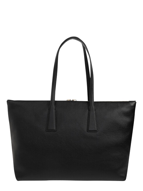 OLIVIA sac cabas bandouli&egrave;re en cuir Noir - Sacs pour Femme
