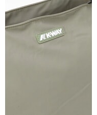 KWAY CLERE Sac fourre-tout &agrave; bandouli&egrave;re lichen vert - Sacs pour Femme - 3