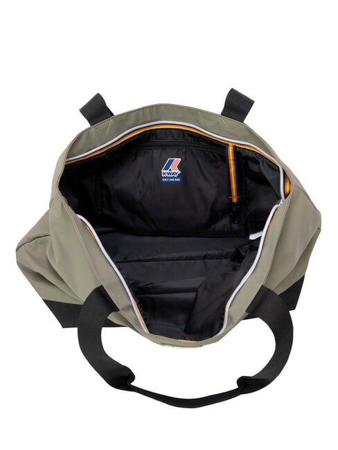 CLERE Sac fourre-tout &agrave; bandouli&egrave;re lichen vert - Sacs pour Femme