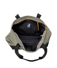 KWAY CLERE Sac fourre-tout &agrave; bandouli&egrave;re lichen vert - Sacs pour Femme - 5