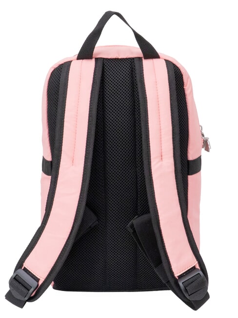 LAON Petit sac &agrave; dos en nylon g&eacute;ranium rose - Sacs &agrave; dos pour l'&Eacute;cole & les Loisirs