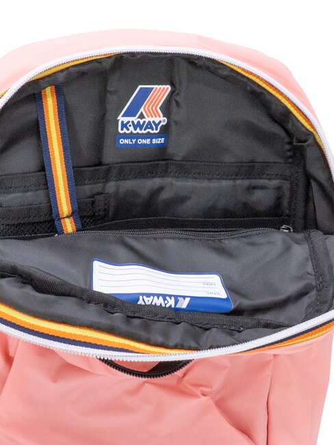 LAON Petit sac &agrave; dos en nylon g&eacute;ranium rose - Sacs &agrave; dos pour l'&Eacute;cole & les Loisirs