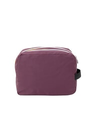 KWAY ALBAS Trousse de beaut&eacute; double zip avec poches vin violet mauve - Trousses - 4