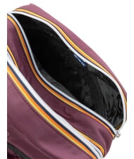 KWAY ALBAS Trousse de beaut&eacute; double zip avec poches vin violet mauve - Trousses - 5