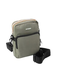 KWAY ERLOY Sac en nylon avec poche lichen vert - Sacs en Bandouli&egrave;res pour Homme - 2