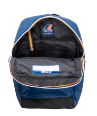 KWAY LAON Petit sac &agrave; dos en nylon insigne bleu - Sacs &agrave; dos pour l'&Eacute;cole & les Loisirs - 5