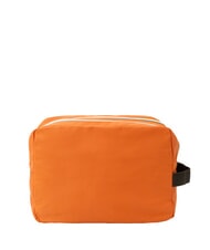KWAY ALBAS Trousse de beaut&eacute; double zip avec poches brun orang&eacute; - Trousses - 4
