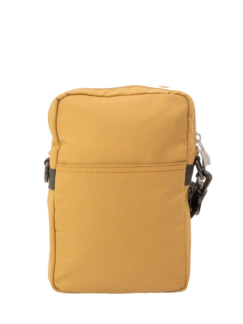 ERLOY Sac en nylon avec poche bistre brun - Sacs en Bandouli&egrave;res pour Homme