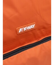KWAY GIZY Sac &agrave; dos en nylon pour ordinateur portable 15" brun orang&eacute; - Sacs &agrave; dos pour ordinateur portable - 3