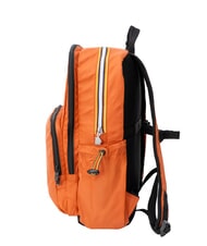 KWAY GIZY Sac &agrave; dos en nylon pour ordinateur portable 15" brun orang&eacute; - Sacs &agrave; dos pour ordinateur portable - 5