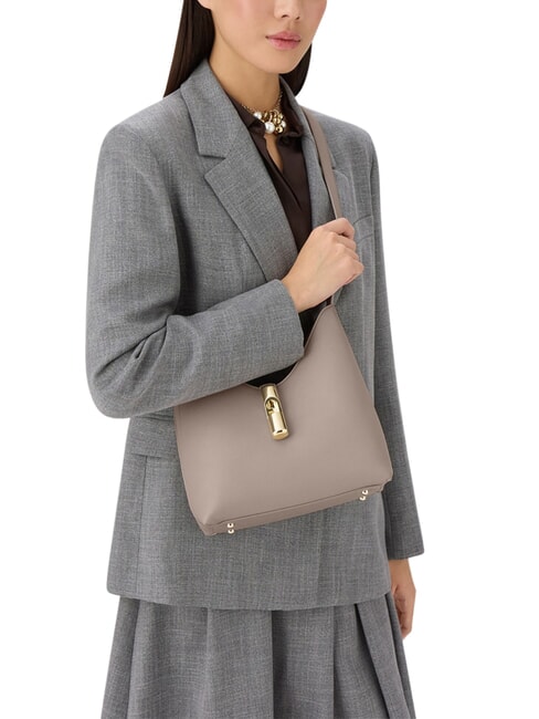 GOCCIA Sac bandouli&egrave;re en cuir lin - Sacs pour Femme