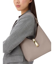 FURLA GOCCIA Sac bandouli&egrave;re en cuir lin - Sacs pour Femme - 5