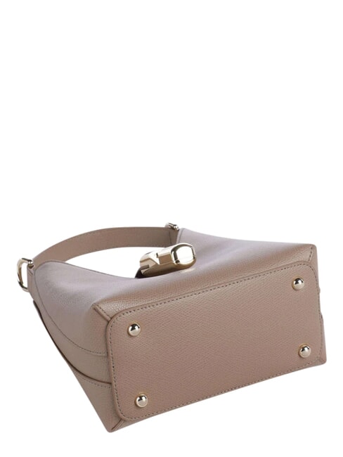 IRIDE Mini sac bandouli&egrave;re en cuir gr&egrave;ge - Sacs pour Femme