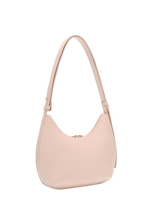 GOCCIA Sac bandouli&egrave;re en cuir martel&eacute; rose poudr&eacute; - Sacs pour Femme