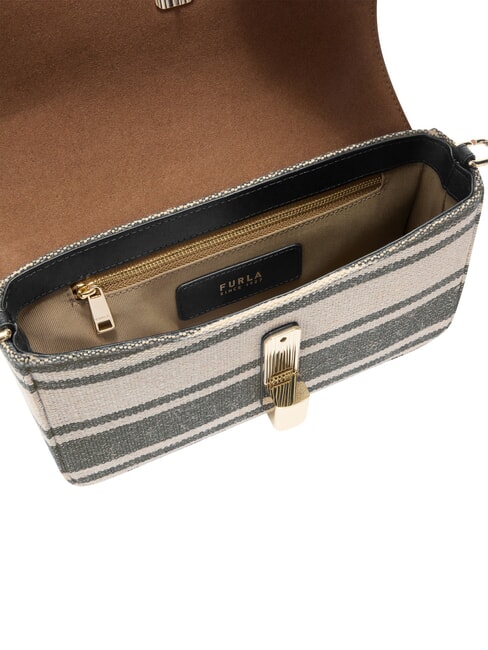 IRIDE Sac bandouli&egrave;re en cuir tons indigo - Sacs pour Femme