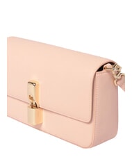 FURLA IRIDE  Sac &agrave; bandouli&egrave;re en cuir rose poudr&eacute; - Sacs pour Femme - 3